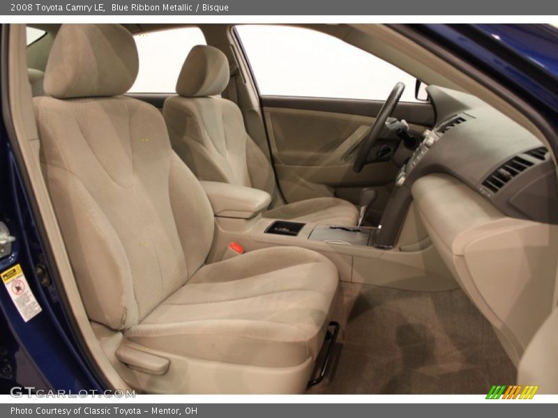 Blue Ribbon Metallic / Bisque 2008 Toyota Camry LE