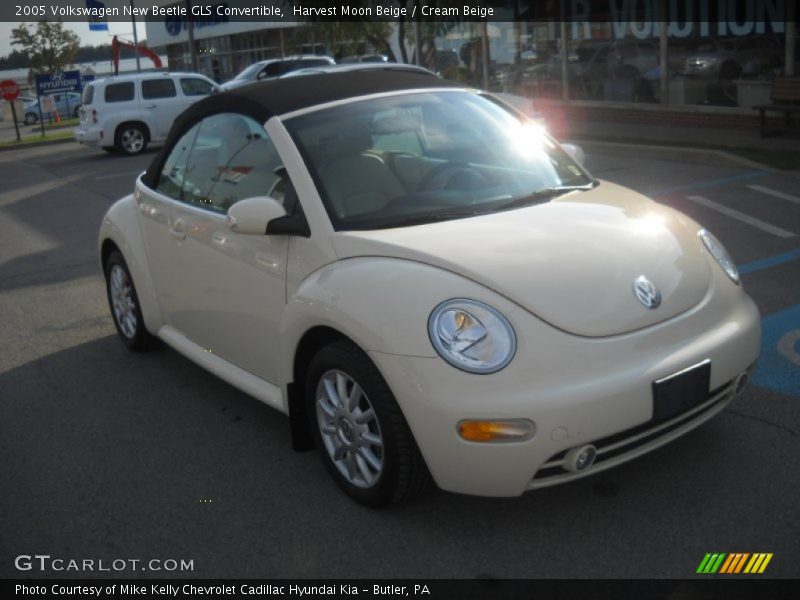 Harvest Moon Beige / Cream Beige 2005 Volkswagen New Beetle GLS Convertible