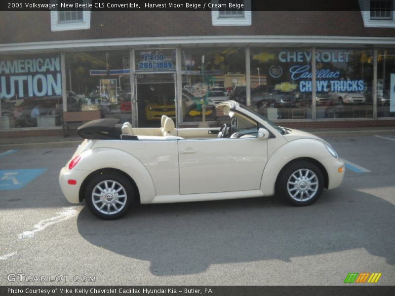 Harvest Moon Beige / Cream Beige 2005 Volkswagen New Beetle GLS Convertible