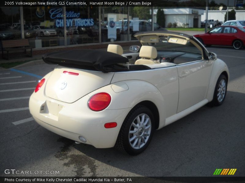Harvest Moon Beige / Cream Beige 2005 Volkswagen New Beetle GLS Convertible