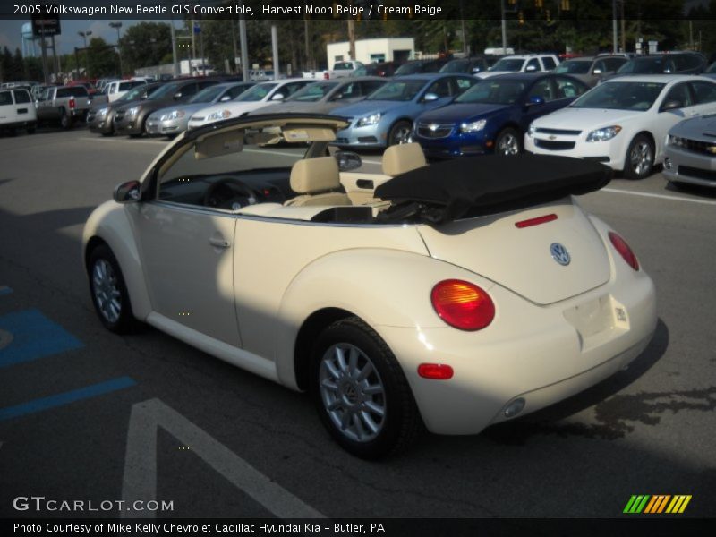 Harvest Moon Beige / Cream Beige 2005 Volkswagen New Beetle GLS Convertible