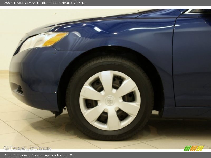Blue Ribbon Metallic / Bisque 2008 Toyota Camry LE