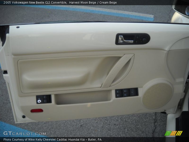 Harvest Moon Beige / Cream Beige 2005 Volkswagen New Beetle GLS Convertible