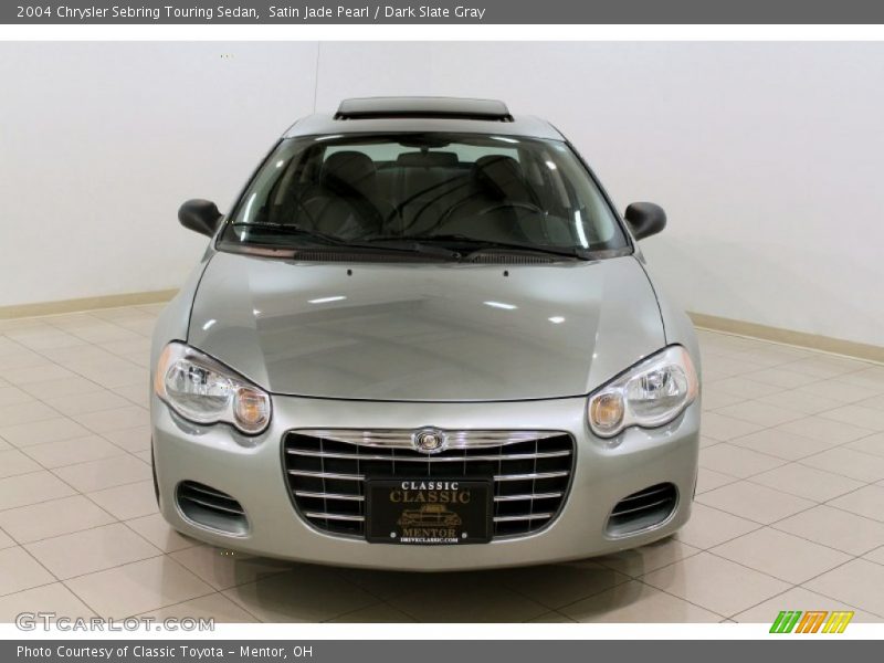 Satin Jade Pearl / Dark Slate Gray 2004 Chrysler Sebring Touring Sedan