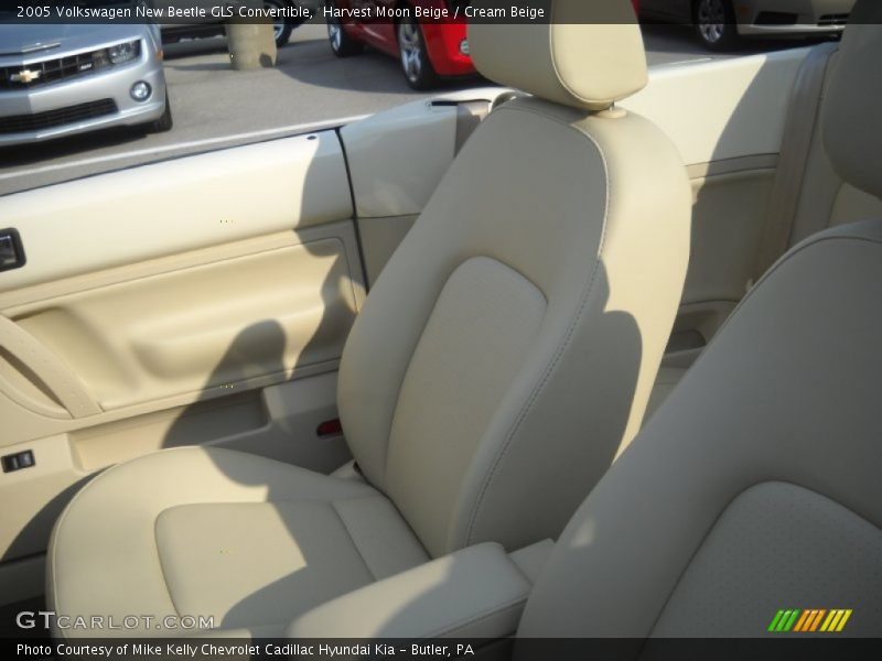 Harvest Moon Beige / Cream Beige 2005 Volkswagen New Beetle GLS Convertible