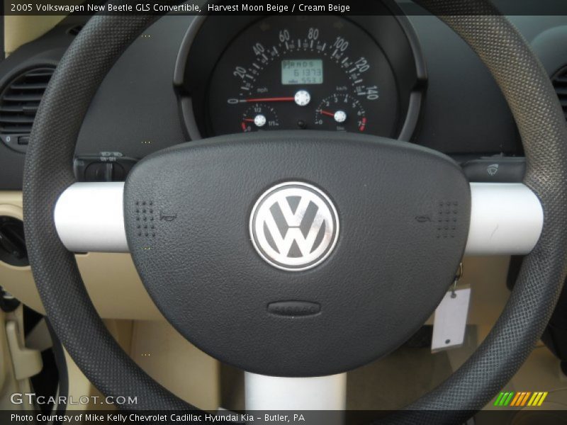 Harvest Moon Beige / Cream Beige 2005 Volkswagen New Beetle GLS Convertible