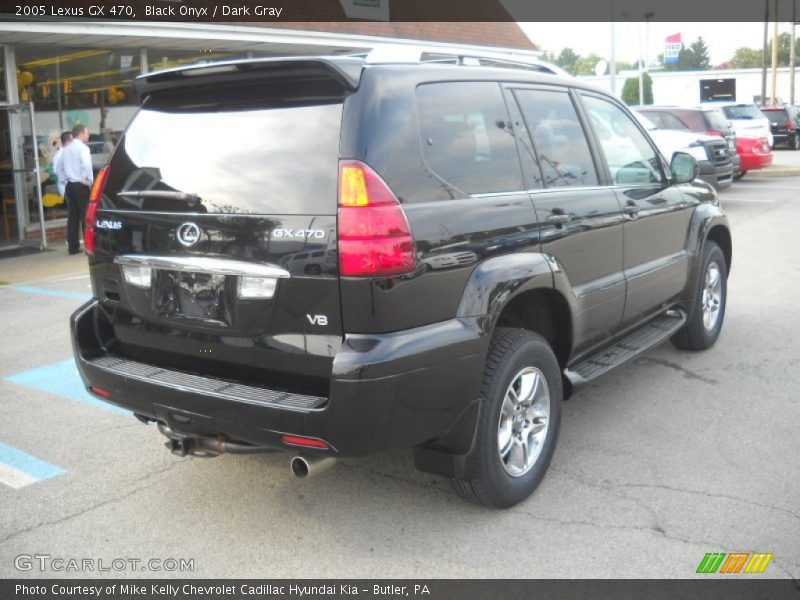Black Onyx / Dark Gray 2005 Lexus GX 470
