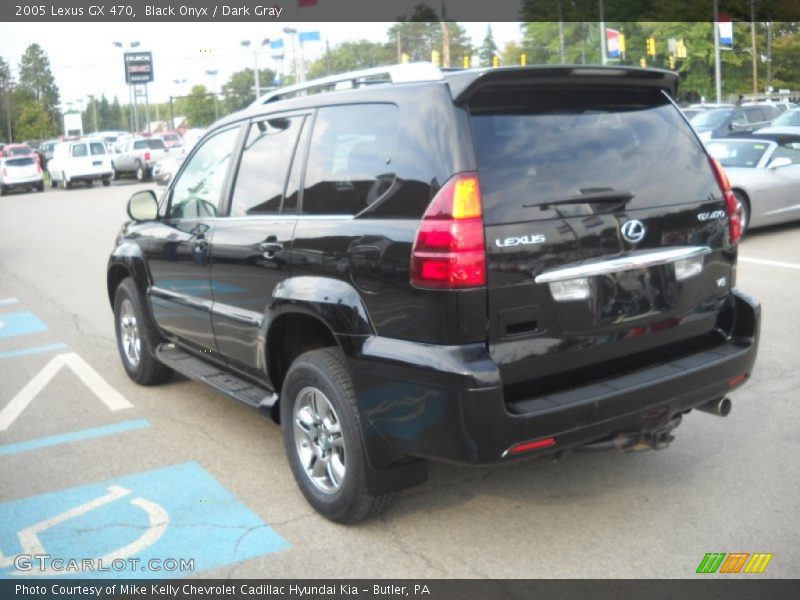 Black Onyx / Dark Gray 2005 Lexus GX 470