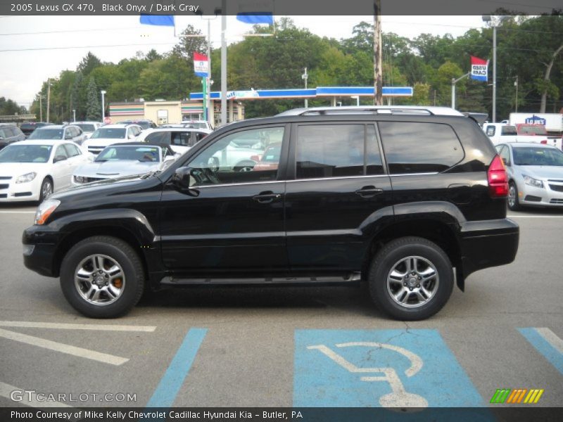 Black Onyx / Dark Gray 2005 Lexus GX 470
