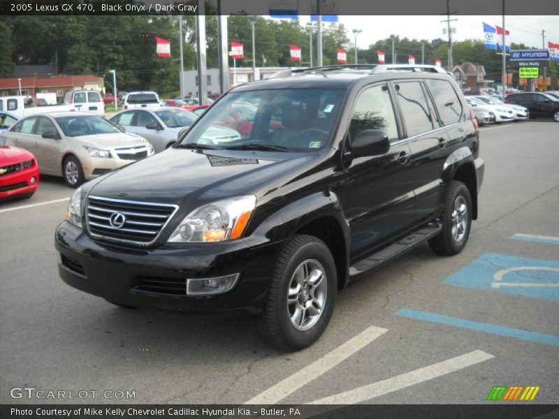 Black Onyx / Dark Gray 2005 Lexus GX 470