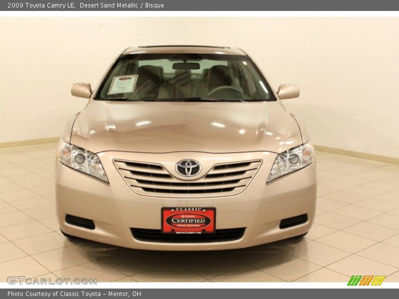 Desert Sand Metallic / Bisque 2009 Toyota Camry LE