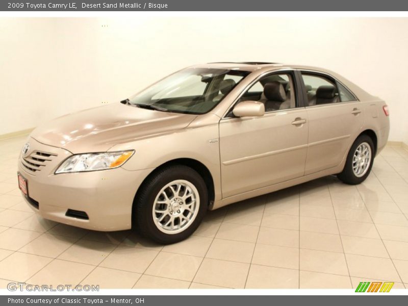 Desert Sand Metallic / Bisque 2009 Toyota Camry LE