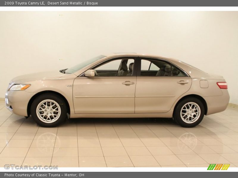 Desert Sand Metallic / Bisque 2009 Toyota Camry LE