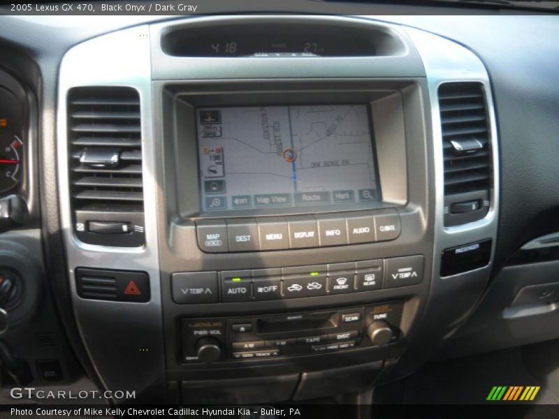 Black Onyx / Dark Gray 2005 Lexus GX 470