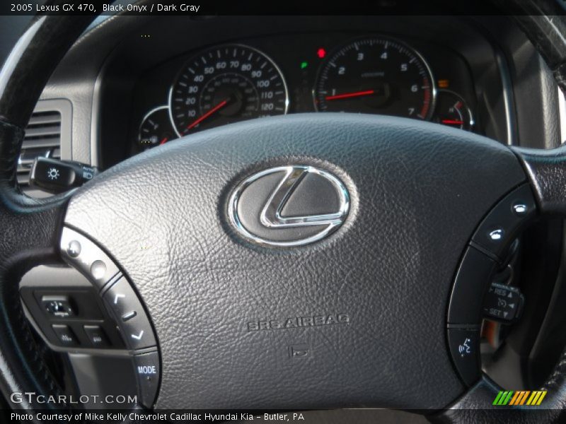 Black Onyx / Dark Gray 2005 Lexus GX 470