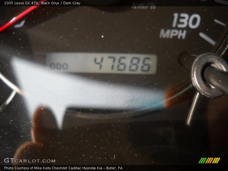 Black Onyx / Dark Gray 2005 Lexus GX 470