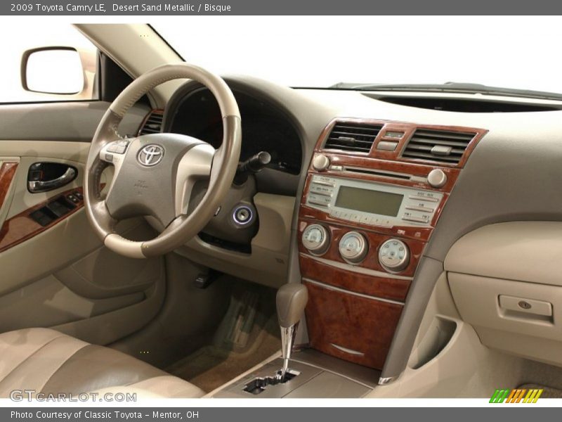 Desert Sand Metallic / Bisque 2009 Toyota Camry LE