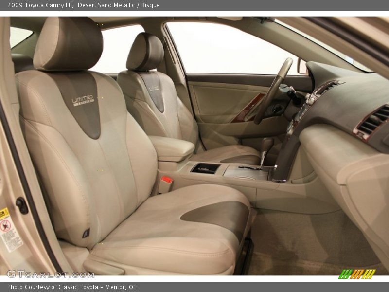 Desert Sand Metallic / Bisque 2009 Toyota Camry LE