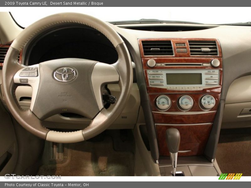 Desert Sand Metallic / Bisque 2009 Toyota Camry LE