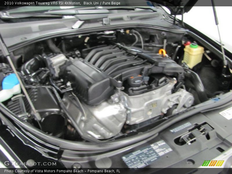 Black Uni / Pure Beige 2010 Volkswagen Touareg VR6 FSI 4XMotion