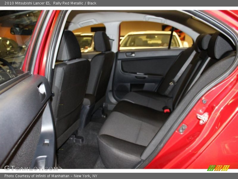 Rally Red Metallic / Black 2010 Mitsubishi Lancer ES