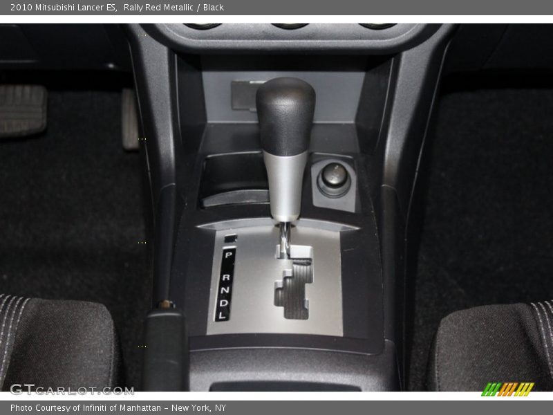 Rally Red Metallic / Black 2010 Mitsubishi Lancer ES