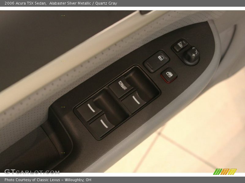 Alabaster Silver Metallic / Quartz Gray 2006 Acura TSX Sedan