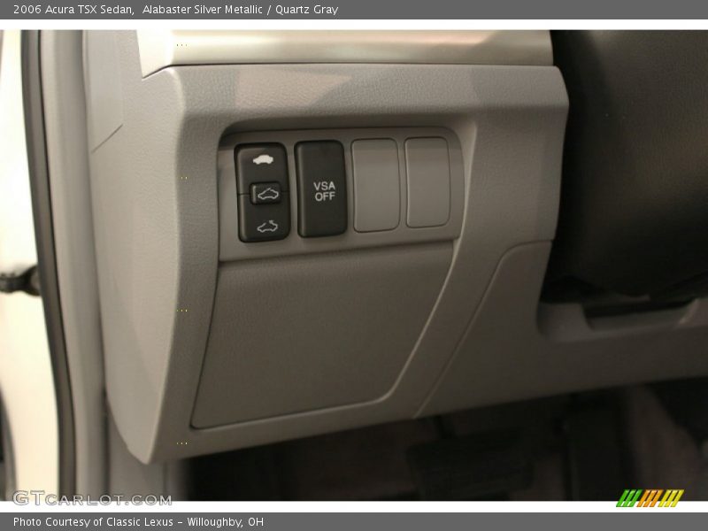Alabaster Silver Metallic / Quartz Gray 2006 Acura TSX Sedan