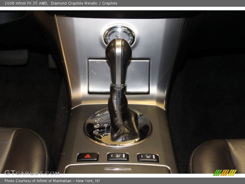 Diamond Graphite Metallic / Graphite 2008 Infiniti FX 35 AWD