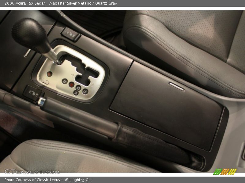 Alabaster Silver Metallic / Quartz Gray 2006 Acura TSX Sedan