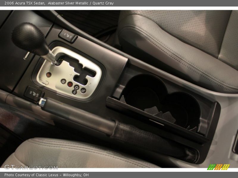 Alabaster Silver Metallic / Quartz Gray 2006 Acura TSX Sedan