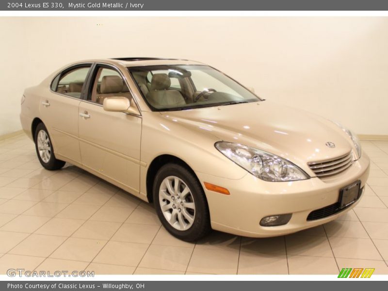 Mystic Gold Metallic / Ivory 2004 Lexus ES 330