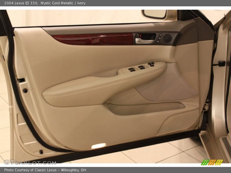 Mystic Gold Metallic / Ivory 2004 Lexus ES 330