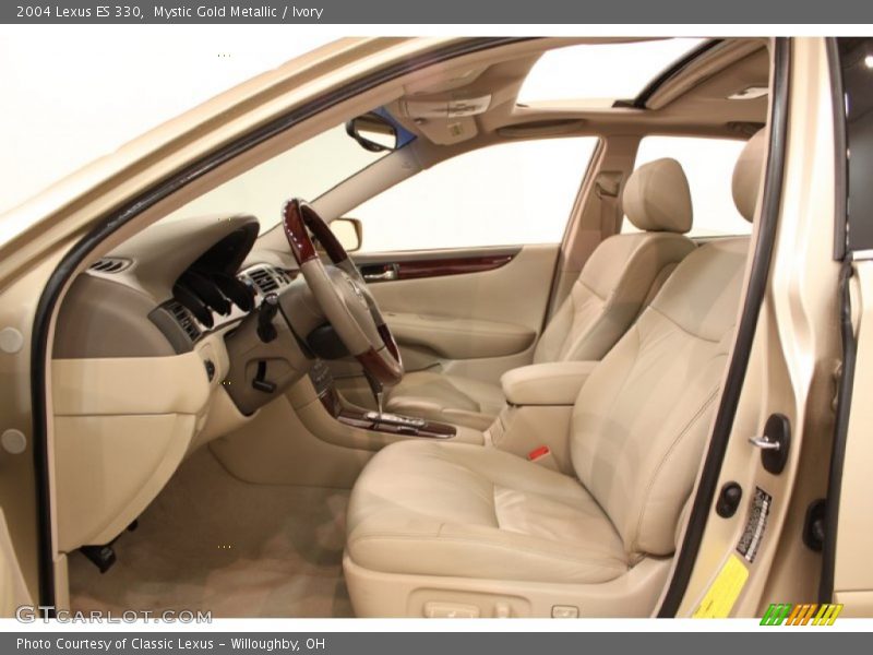 Mystic Gold Metallic / Ivory 2004 Lexus ES 330