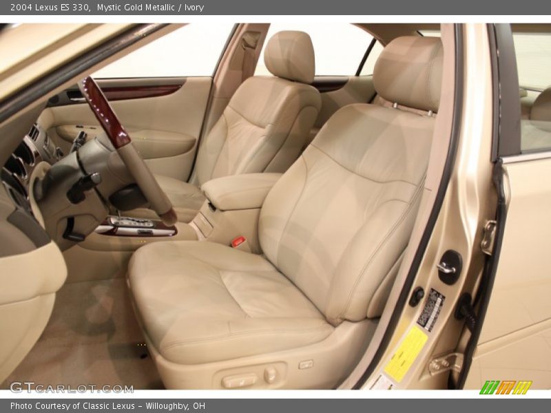 Mystic Gold Metallic / Ivory 2004 Lexus ES 330