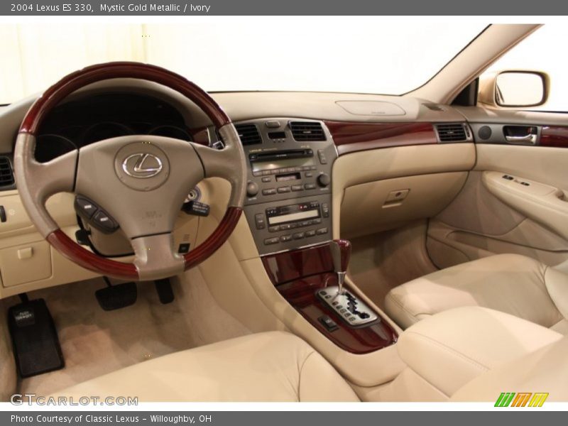 Mystic Gold Metallic / Ivory 2004 Lexus ES 330