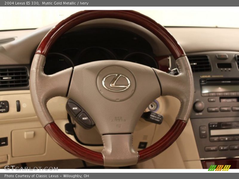 Mystic Gold Metallic / Ivory 2004 Lexus ES 330
