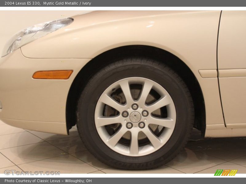 Mystic Gold Metallic / Ivory 2004 Lexus ES 330