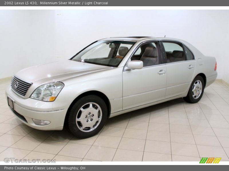 Millennium Silver Metallic / Light Charcoal 2002 Lexus LS 430