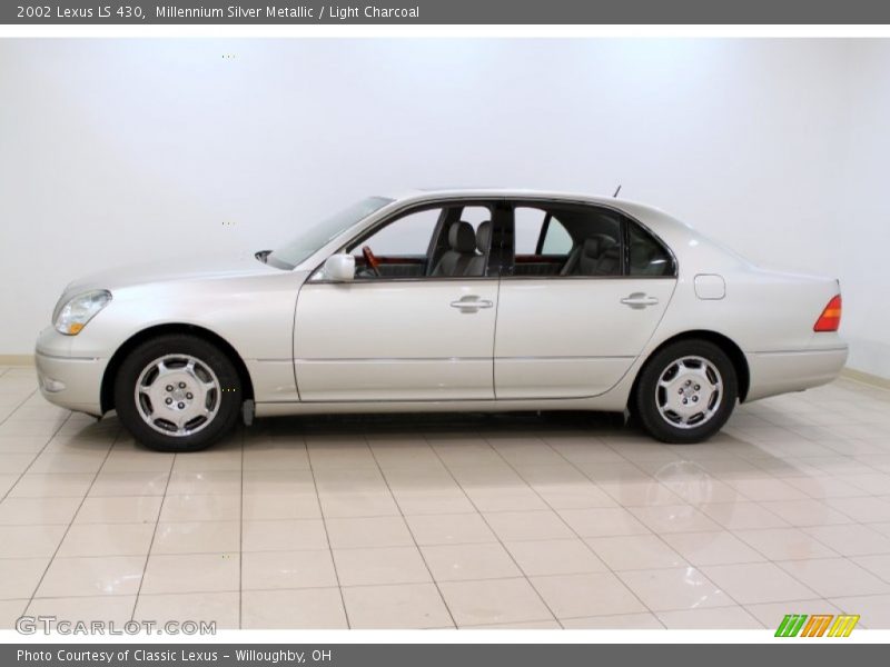 Millennium Silver Metallic / Light Charcoal 2002 Lexus LS 430