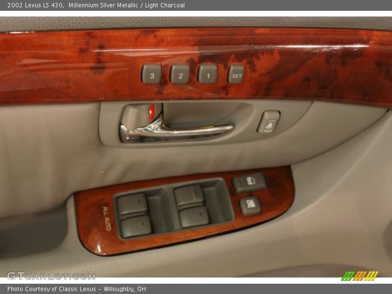 Millennium Silver Metallic / Light Charcoal 2002 Lexus LS 430