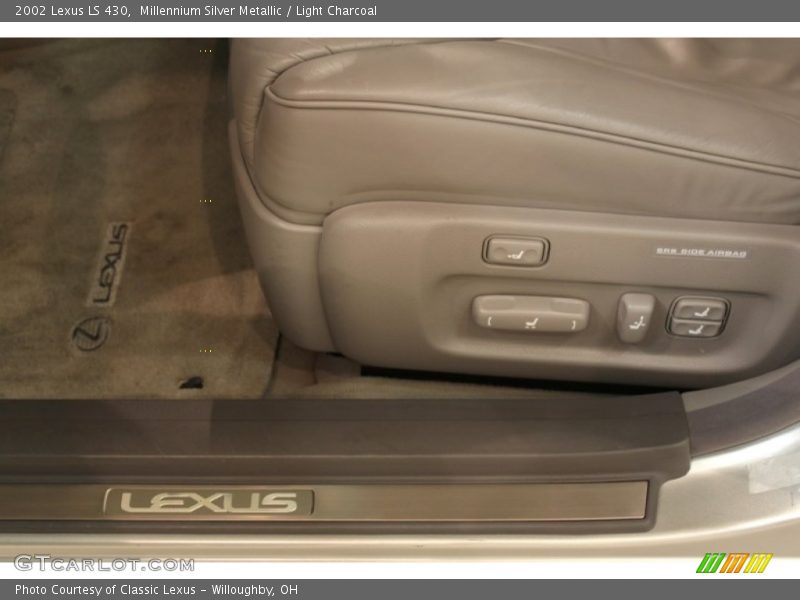 Millennium Silver Metallic / Light Charcoal 2002 Lexus LS 430
