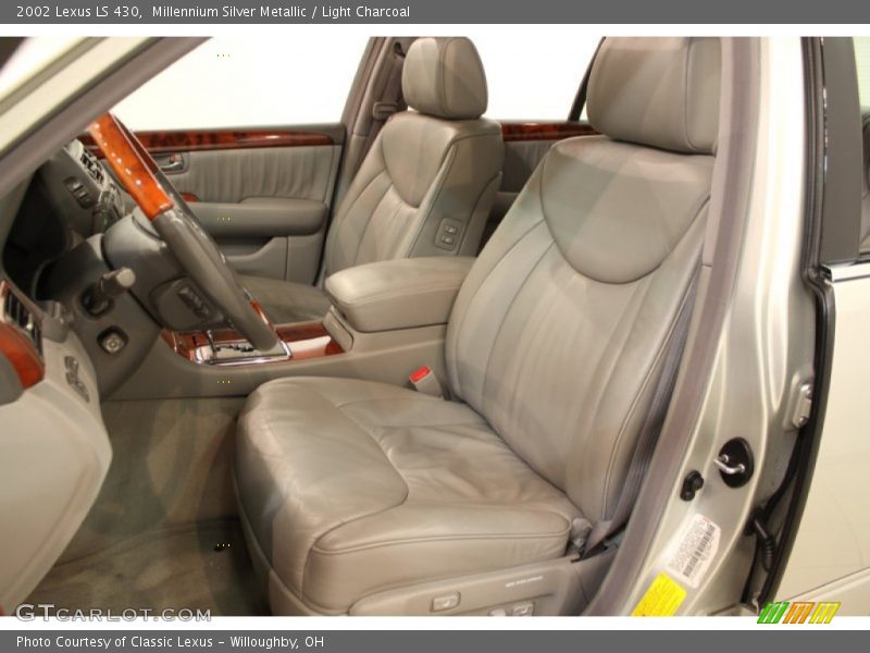 Millennium Silver Metallic / Light Charcoal 2002 Lexus LS 430