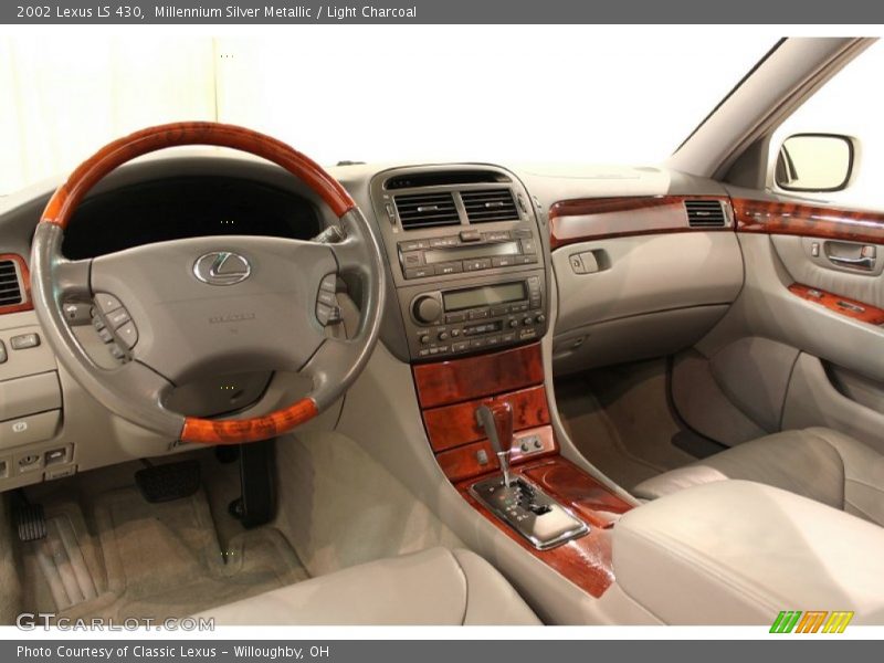 Millennium Silver Metallic / Light Charcoal 2002 Lexus LS 430