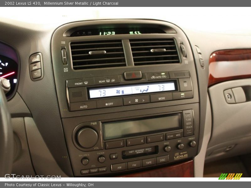 Millennium Silver Metallic / Light Charcoal 2002 Lexus LS 430