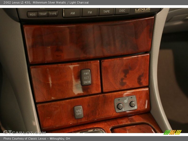 Millennium Silver Metallic / Light Charcoal 2002 Lexus LS 430