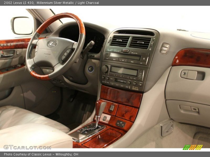 Millennium Silver Metallic / Light Charcoal 2002 Lexus LS 430