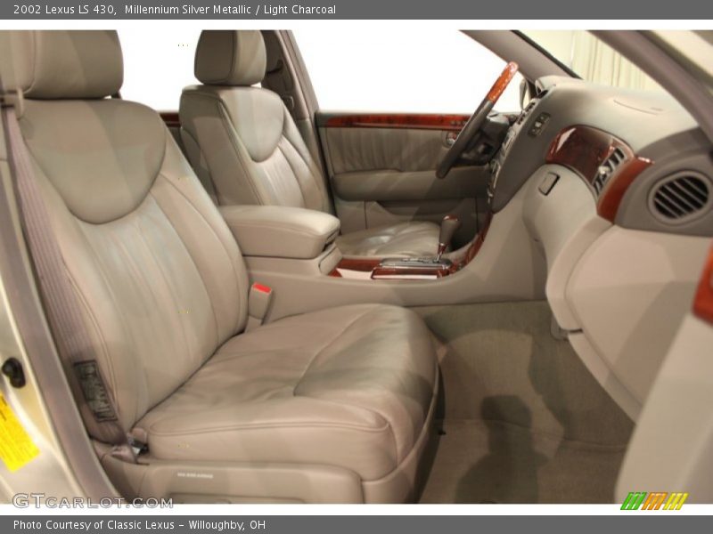 Millennium Silver Metallic / Light Charcoal 2002 Lexus LS 430