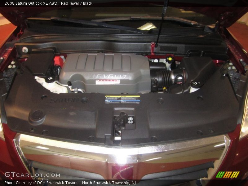 Red Jewel / Black 2008 Saturn Outlook XE AWD