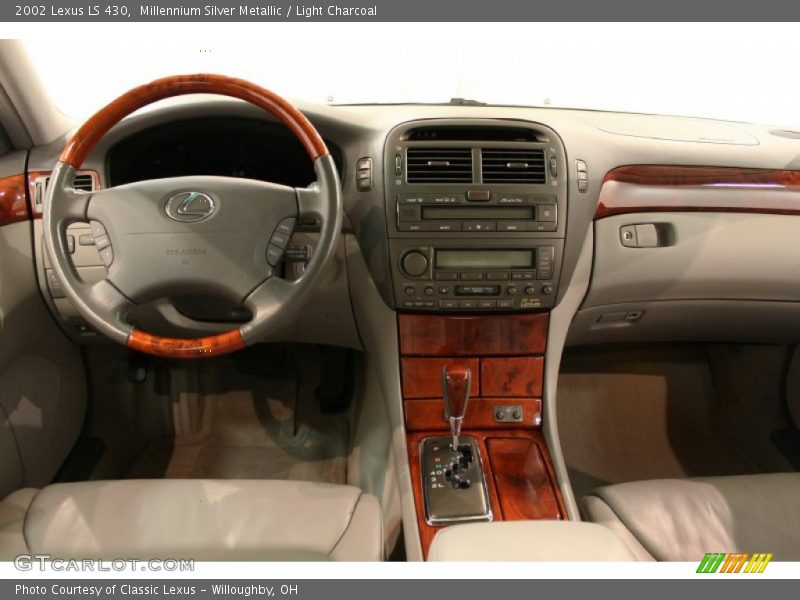 Millennium Silver Metallic / Light Charcoal 2002 Lexus LS 430
